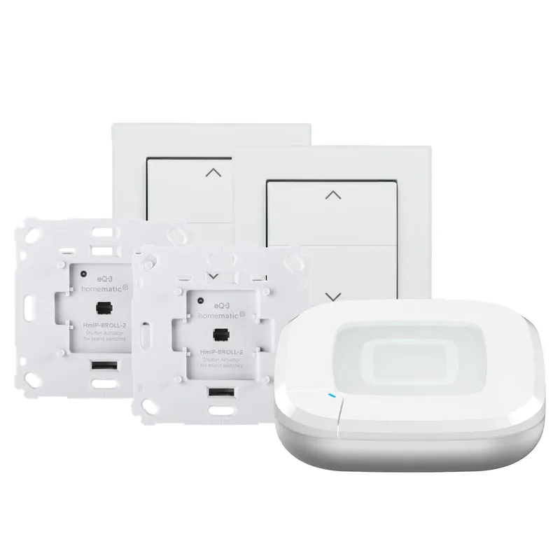 Zertifiziert Homematic IP Smart Home Starter Set Rollladensteuerung HmIP-SK29