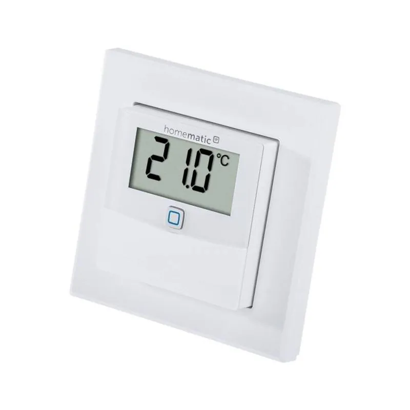 Versand Am Gleichen Tag Homematic IP Smart Home Temperatur- und Luftfeuchtigkeitssensor HmIP-STHD mit Display - innen