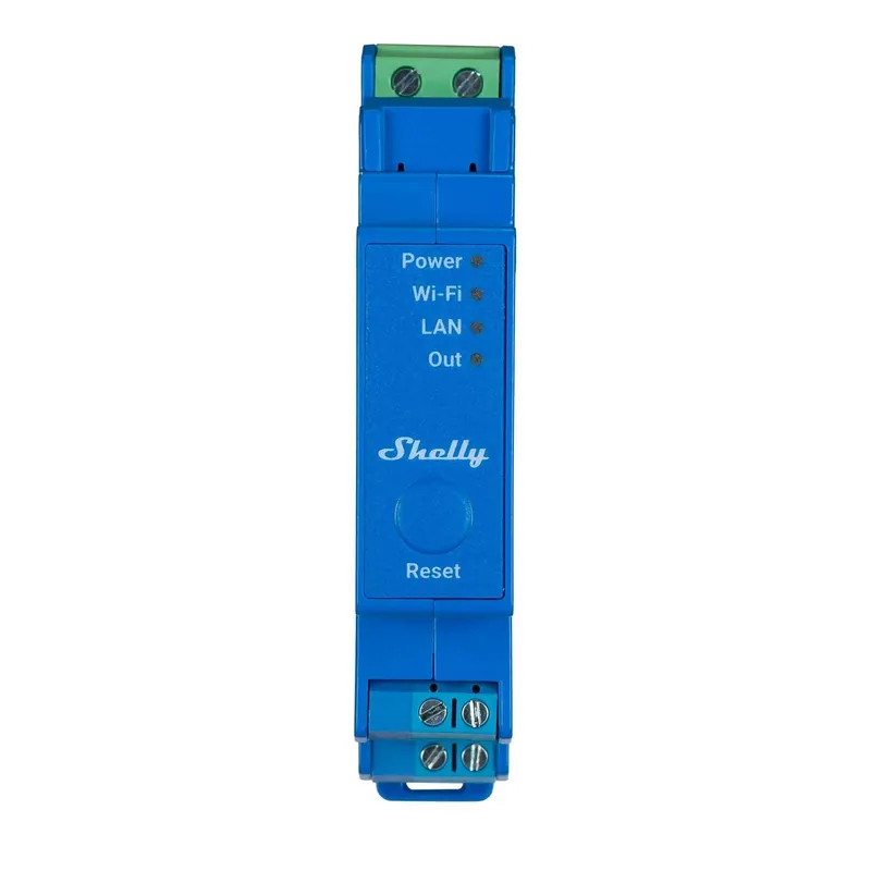 Echt Shelly Pro 1 1-Kanal-Relais 1 Phase max.16A ,WLAN, LAN, BT, Hutschiene