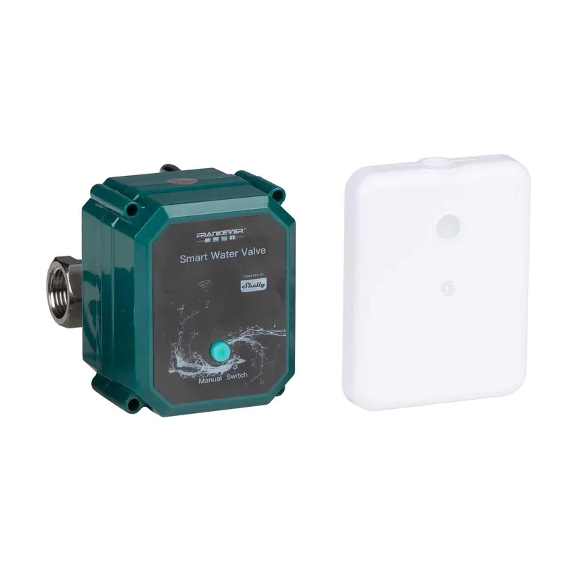 Günstig Shelly Smart Wasserschutz-Set - FrankEver Wasserventil DN20 + Flood Gen4 Wassersensor