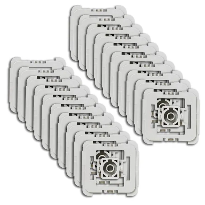 Zertifiziert Homematic Smart Home Adapter-Set Gira 55, 20er Set