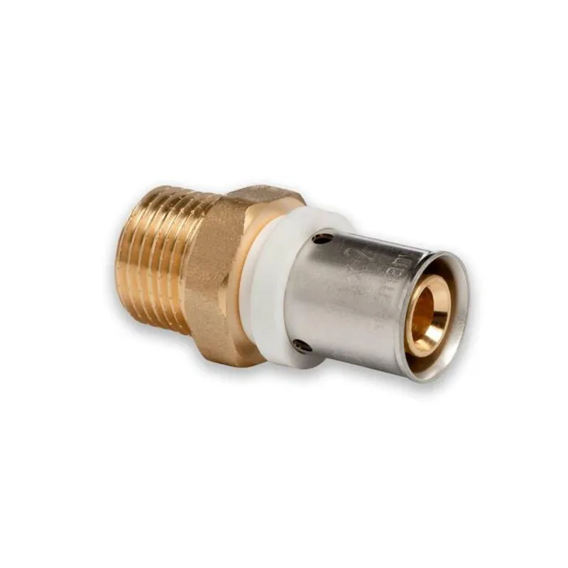 Selfio-Press Aluverbund Pressfitting Übergang Außengewinde 16 x 2 - 1/2" TH + U Kontur DVGW Top-Angebot