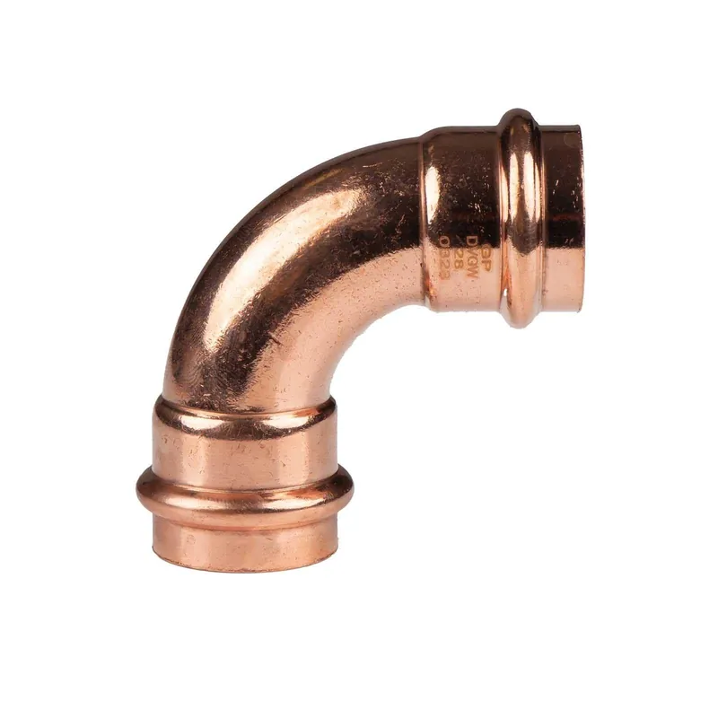 Direkt Vom Hersteller Kupfer Pressfitting Bogen 90° 28 mm V+M-Kontur DVGW