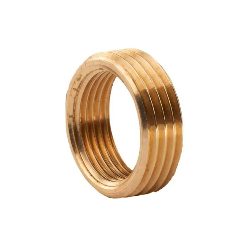 Messing Gewinde-Fitting Reduzierring 3/4" IG (DN20) - 1" AG (DN25) - schwere Ausführung Aktuell