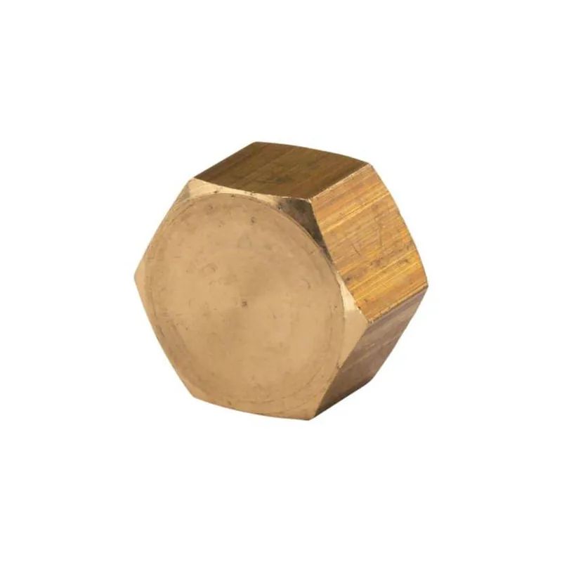 Messing Gewinde-Fitting Kappe 1/4"IG (DN 8) - schwere Ausführung Garantierte Lieferung