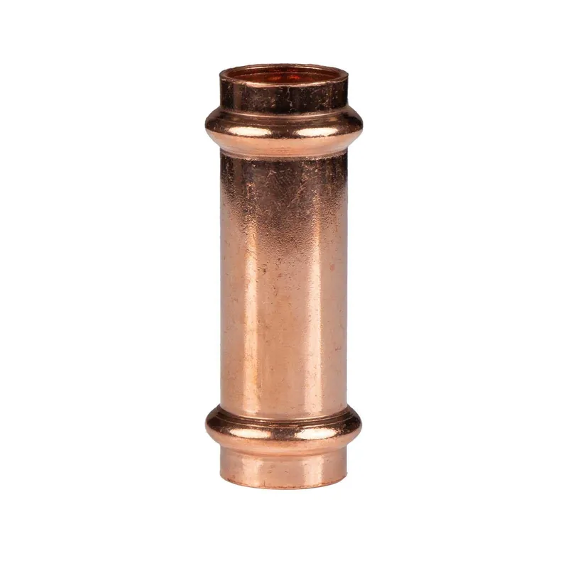 Kupfer Pressfitting Schiebemuffe 22 mm V+M-Kontur DVGW Markenprodukt