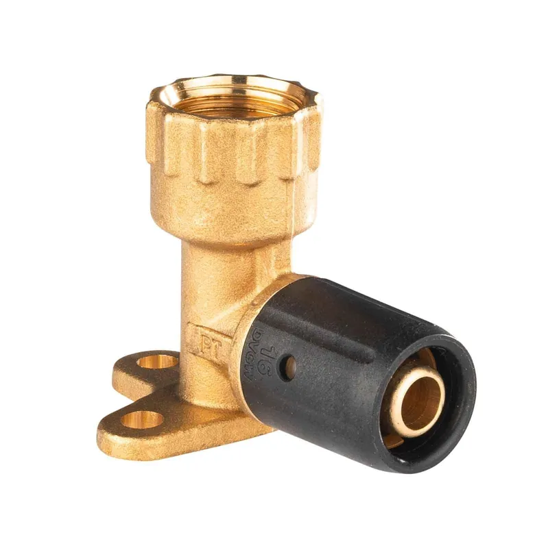 Selfio-Steck Aluverbund Steckfitting Wandwinkel 16 x 2 mm - 1/2" - 52 mm DVGW Günstig