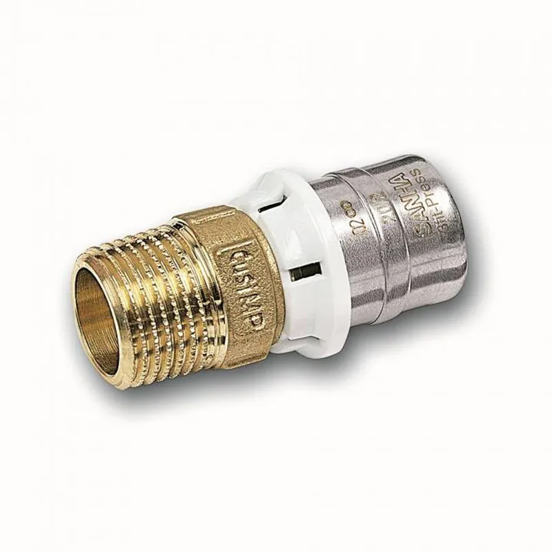 Aluverbund Pressfitting SANHA bleifrei Übergang Außengewinde 26 x 3 - 3/4" Multikontur DVGW Preisreduziert