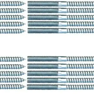 Markenware Stockschraube Stahl verzinkt M8 x 50 TX25 Beutel á 25 Stück