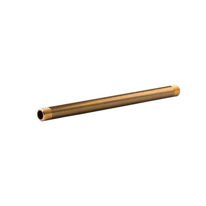 Solange Der Vorrat Reicht Messing Gewinde-Fitting Distanz Doppelnippel 1/2" - 1/2" L=300mm, schwere Ausführung