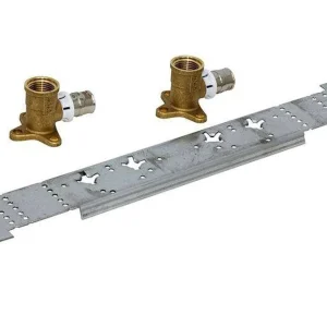 Aluverbund Pressfitting SANHA bleifrei Wandwinkel auf Montageplatte 16 x 1/2 Multikontur DVGW Schnäppchen