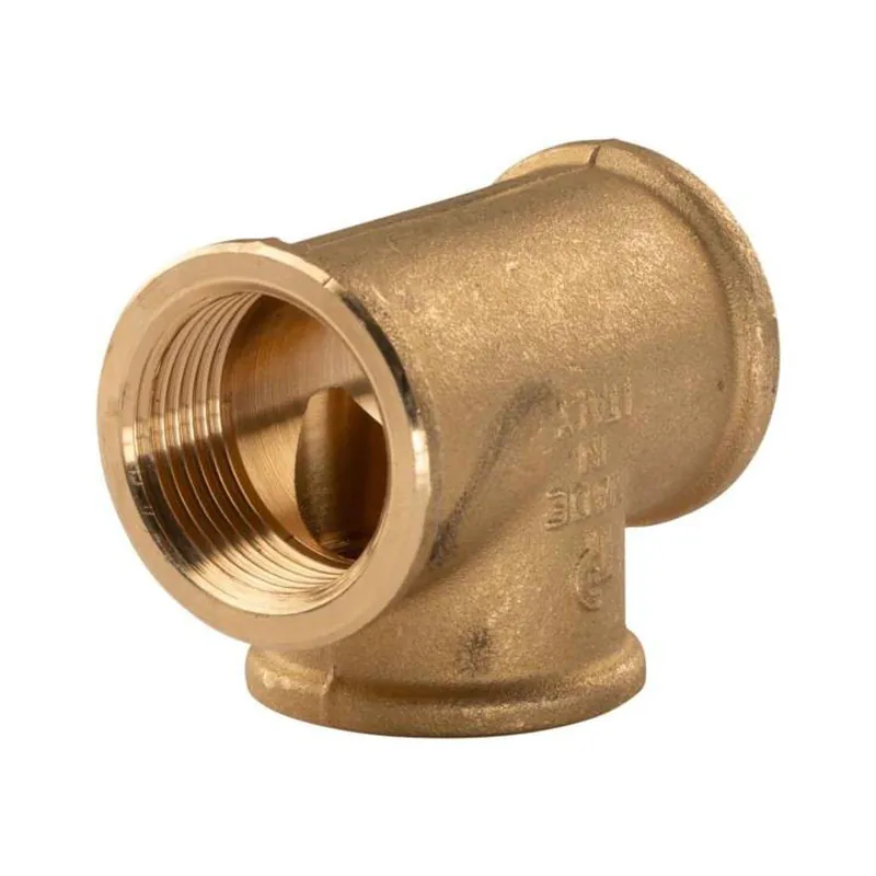 Nur Für Kurze Zeit Messing Gewinde-Fitting T-Stück 1"IG - 1"IG - 1"IG (DN 25) - schwere Ausführung