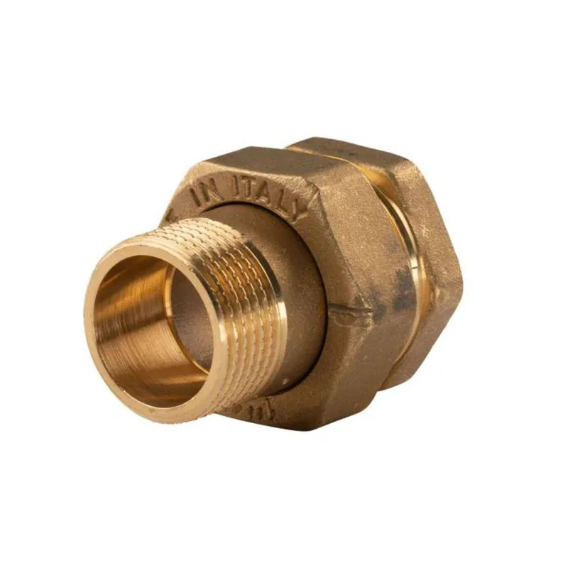 Messing Gewinde-Fitting Verschraubung mit O-Ring konisch dichtend 1" IG - 1" AG (DN25) - schwere Ausführung Günstig