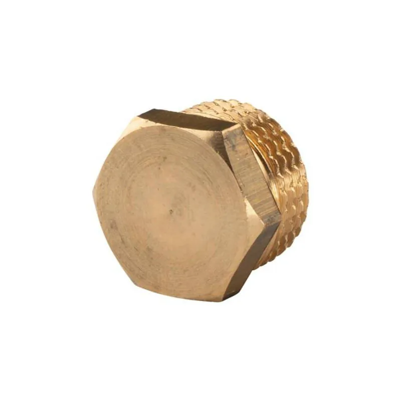 Sale Messing Gewinde-Fitting Stopfen 1/2"AG (DN 15) - schwere Ausführung