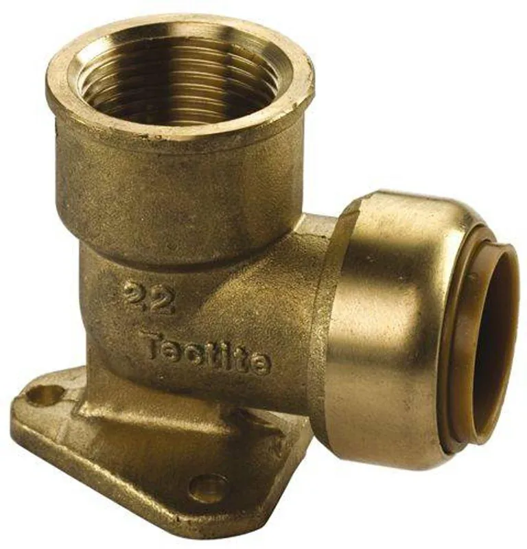 Schnäppchen Kupfer Steckfitting Tectite Wandscheibe 15 mm - 1/2" DVGW