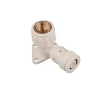 Markenware Aluverbund Steckfitting Henco Vision Wandscheibe 16 x 2 - 1/2" IG 56 mm