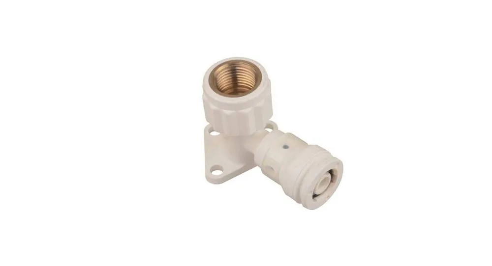Markenware Aluverbund Steckfitting Henco Vision Wandscheibe 16 x 2 - 1/2" IG 56 mm