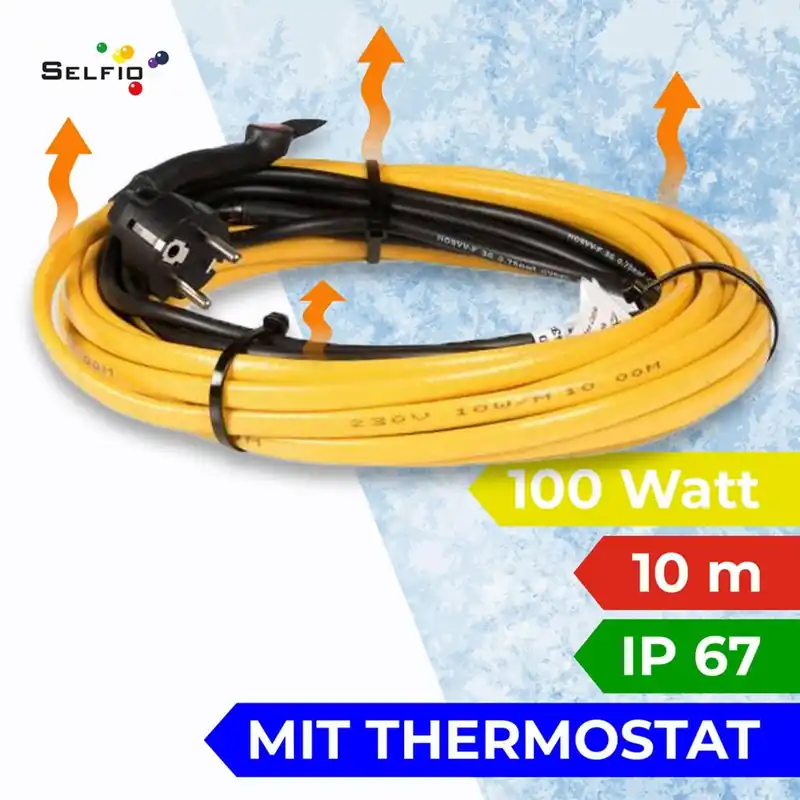 Online Kaufen Rohrbegleitheizung Frostschutz-Heizleitung 10 m 100 Watt