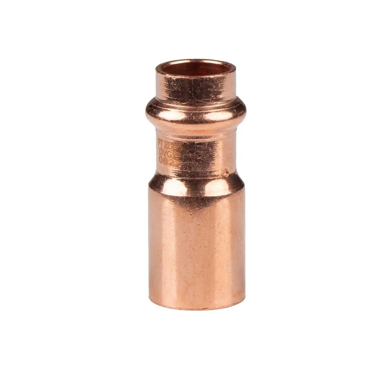 Solange Der Vorrat Reicht Kupfer Pressfitting Reduzierstück 22 x 15 mm V+M-Kontur DVGW