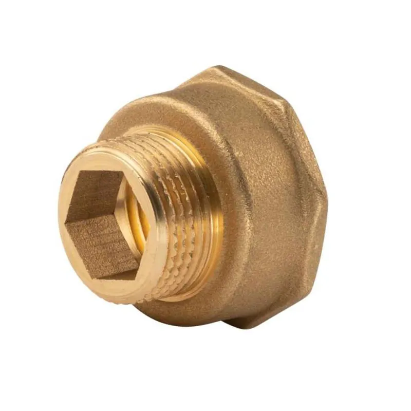 Messing Gewinde-Fitting Reduzierstück 1"IG (DN 25) - 3/4"AG (DN 20) - schwere Ausführung Günstig