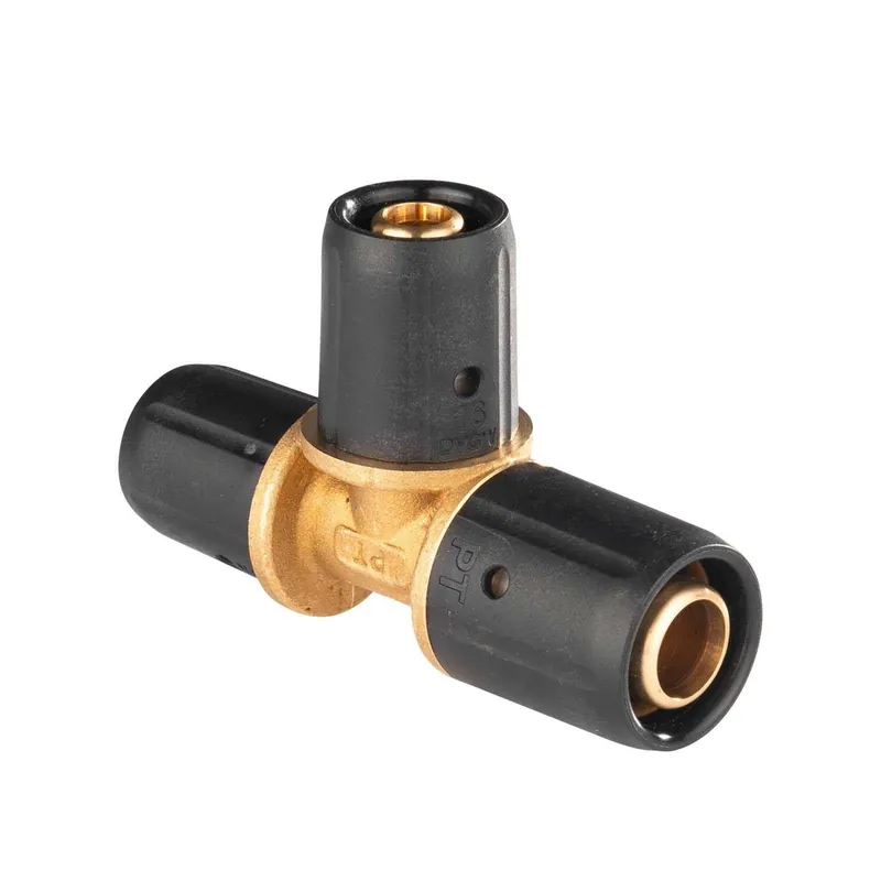 Selfio-Steck Aluverbund Steckfitting T-Stück reduziert 20 x 2 - 16 x 2 - 16 x 2 mm DVGW Sofort Bestellen