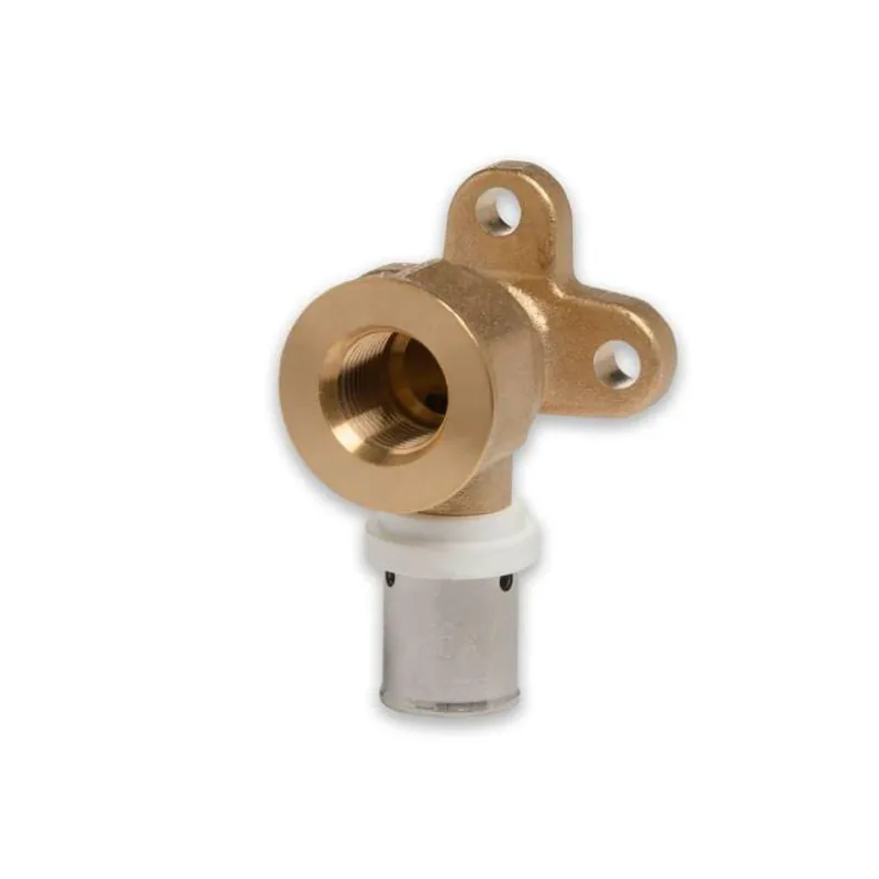 Zertifiziert Selfio-Press Aluverbund Pressfitting Wandwinkel 16 x 2 - 1/3" - 39 mm TH + U Kontur DVGW