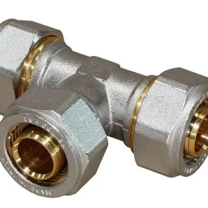 Aktuell Rohrinstallation Klemm-T-Stück 26 x 3 mm für Alu-Verbundrohr