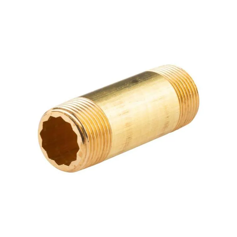 Messing Gewinde-Fitting Distanz Doppelnippel 3/4"-3/4" L= 70 mm, schwere Ausführung Online Kaufen