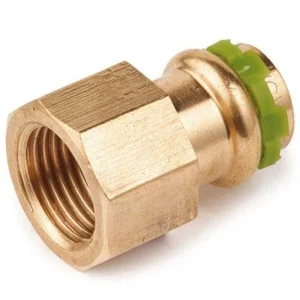 Geprüft Kupfer Pressfitting Sudo-Press Übergangsverschraubung Innengewinde 35 mm - 1 1/4" Kontur V DVGW