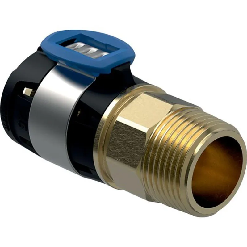 Aktuell Geberit FlowFit Übergang mit Aussengewinde bleifreie Siliziumbronze 25mm-1/2"