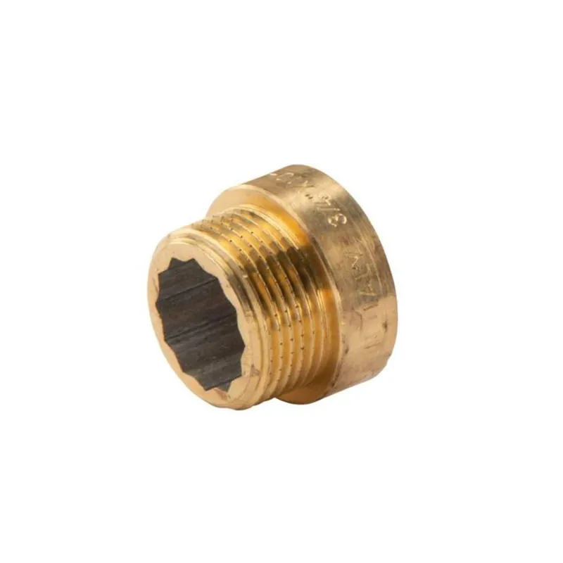 Messing Gewinde-Fitting Hahnverlängerung IG/AG 3/4" (DN20) L=10mm - schwere Ausführung Must-Have