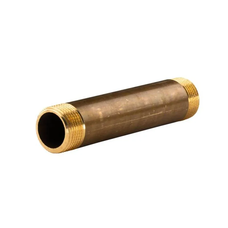 Messing Gewinde-Fitting Distanz Doppelnippel 1"-1" L= 150 mm, schwere Ausführung Versand Am Gleichen Tag
