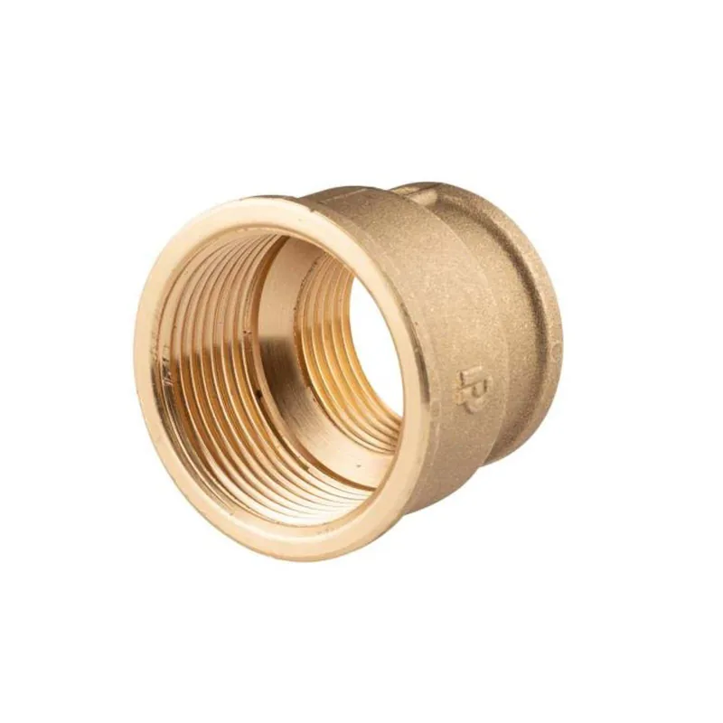 Messing Gewinde-Fitting Reduziermuffe 1 1/4"IG (DN 32) - 1"IG (DN 25) - schwere Ausführung Kracherpreis