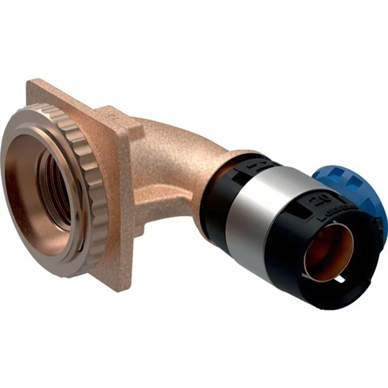 Geberit FlowFit Anschlusswinkel 90 Grad für UP-SPK bleifreier Rotguss 16mm-1/2" Direktkauf