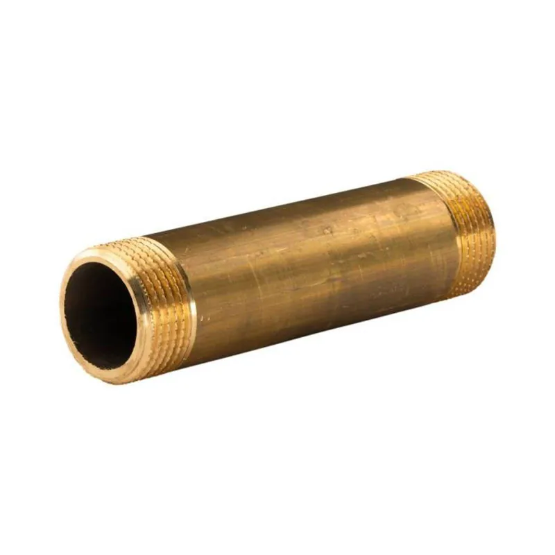 Messing Gewinde-Fitting Distanz Doppelnippel 1"-1" L= 120 mm, schwere Ausführung Top-Angebot