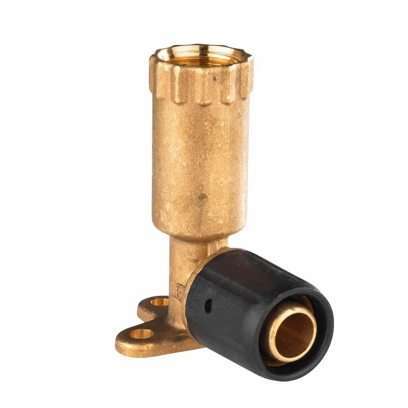 Selfio-Steck Aluverbund Steckfitting Wandwinkel 16 x 2 mm - 1/2" - 78 mm DVGW Neue Ware