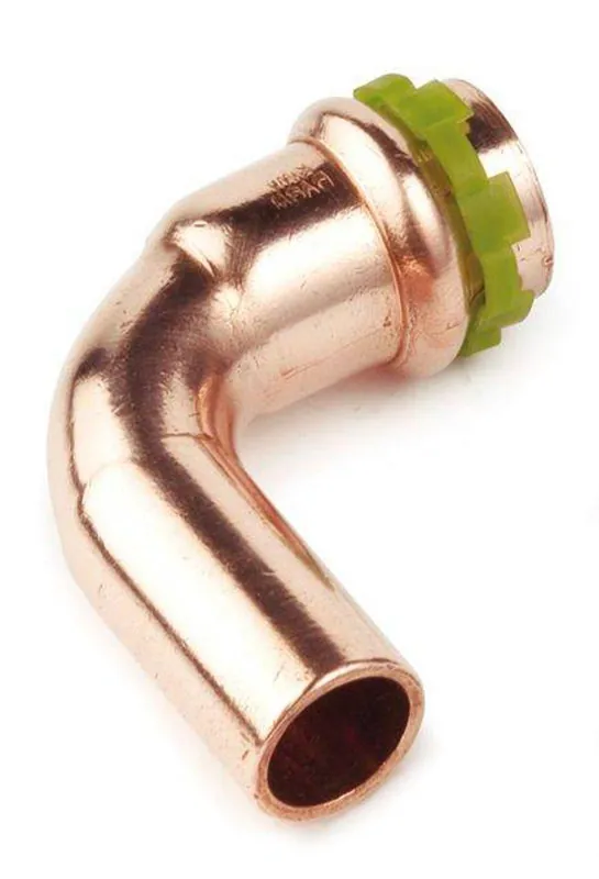 Kupfer Pressfitting Sudo-Press Winkel 90° 18 mm innen/außen Kontur V DVGW Sonderangebot