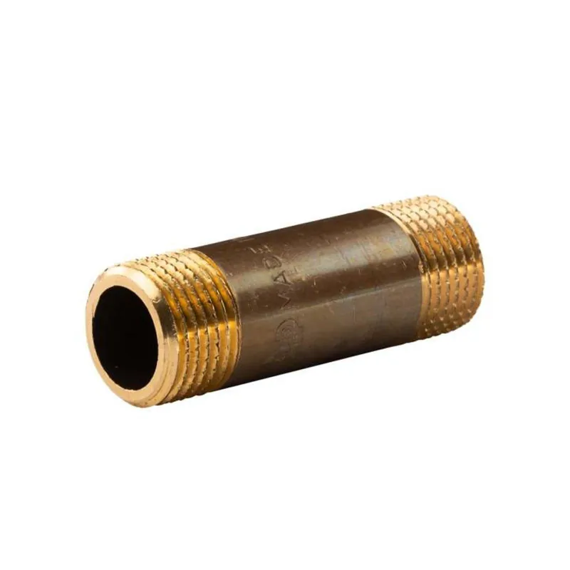 Messing Gewinde-Fitting Distanz Doppelnippel 1/2"-1/2" L= 60 mm, schwere Ausführung Rabatt
