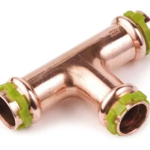 Geprüft Kupfer Pressfitting Sudo-Press T-Stück 28 mm Kontur V DVGW