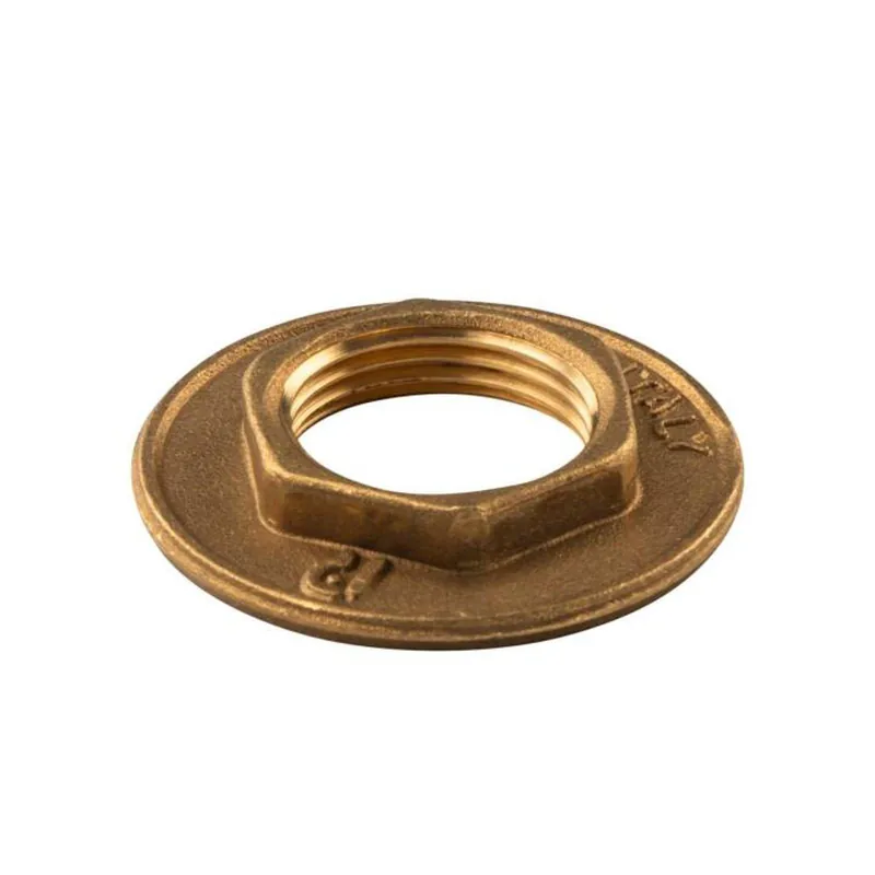 Abverkauf Messing Gewinde-Fitting Nutmutter 3/4" IG (DN 20) - schwere Ausführung