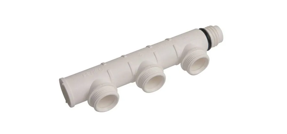 Super-Preis Aluverbund Steckfitting Henco Vision Verteiler 3x Eurokonus 3/4"