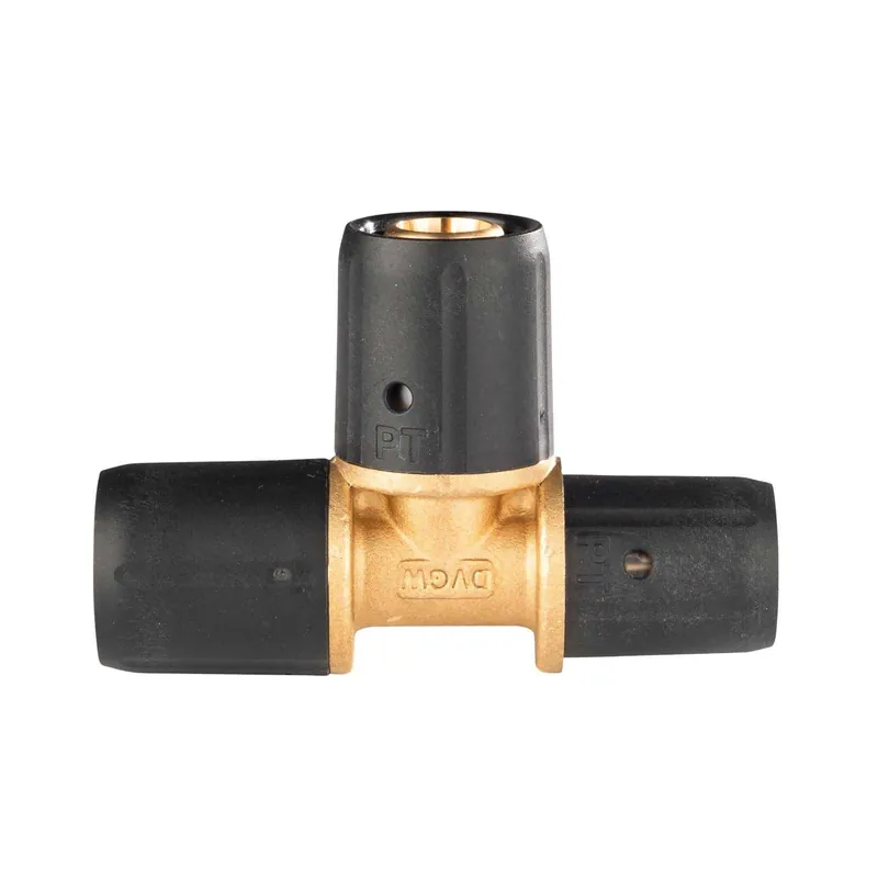 Selfio-Steck Aluverbund Steckfitting T-Stück reduziert 20 x 2 - 20 x 2 - 16 x 2 mm DVGW Jetzt Kaufen