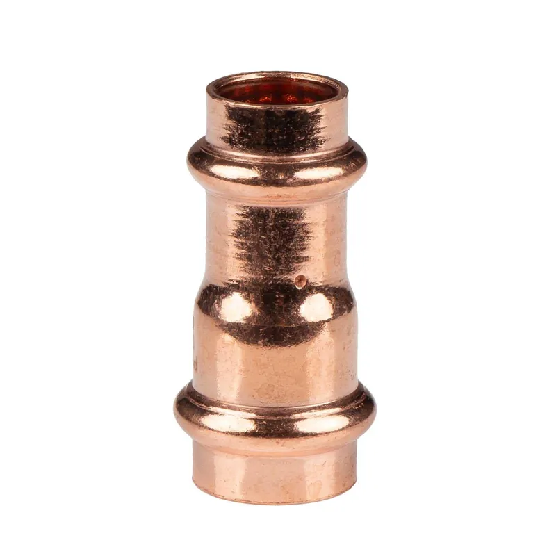 Kupfer Pressfitting Reduzierstück 18 x 15 mm V+M-Kontur DVGW Must-Have