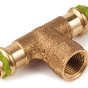 Beliebt Kupfer Pressfitting Sudo-Press T-Stück Innengwinde 35 mm - 1/2" - 35 mm Kontur V DVGW