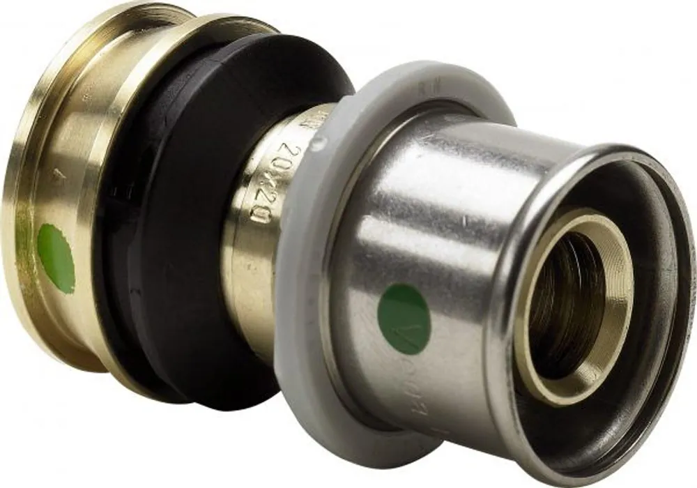 Neu Pressfitting Viega Raxofix 5315.9 Übergangskupplung 16x16mm