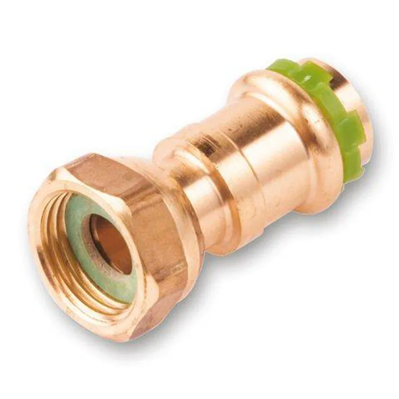 Letzte Chance Kupfer Pressfitting Sudo-Press Übergangsverschraubung Innengewinde flachdichend 22 mm -1" Kontur V DVGW