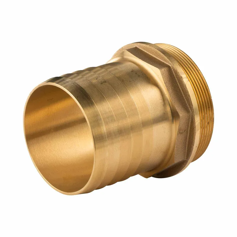 Saisonangebot Messing Gewinde-Fitting Schlauchanschluss 3" AG (DN 80) Länge 80 mm - schwere Ausführung