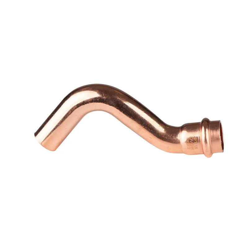 Kupfer Pressfitting Überbogen 18 mm Innen x Aussen V+M-Kontur DVGW Bestseller