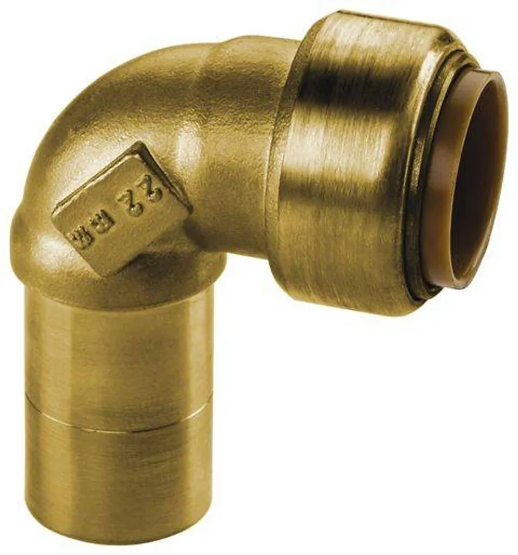 Kupfer Steckfitting Tectite Winkel 90° 28 mm innen/außen lösbar DVGW Neue Kollektion
