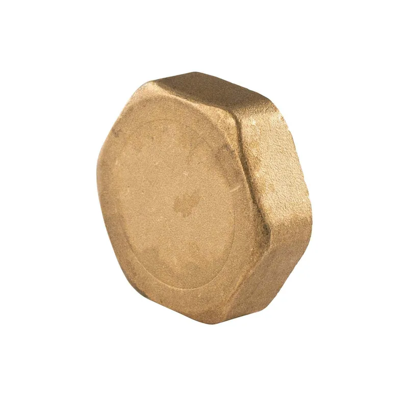 Messing Gewinde-Fitting Kappe 1 1/2‘‘IG (DN 40) - schwere Ausführung Neue Ware